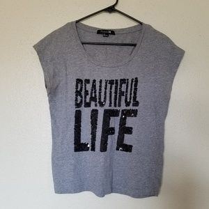 Off the Shoulder Relaxed Shirt